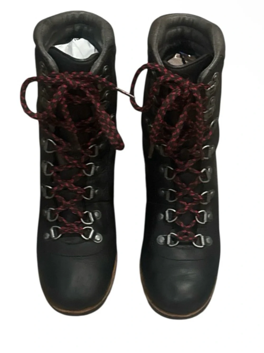 Authentic Sorel signature designer waterproof black leather boots sz 9.5